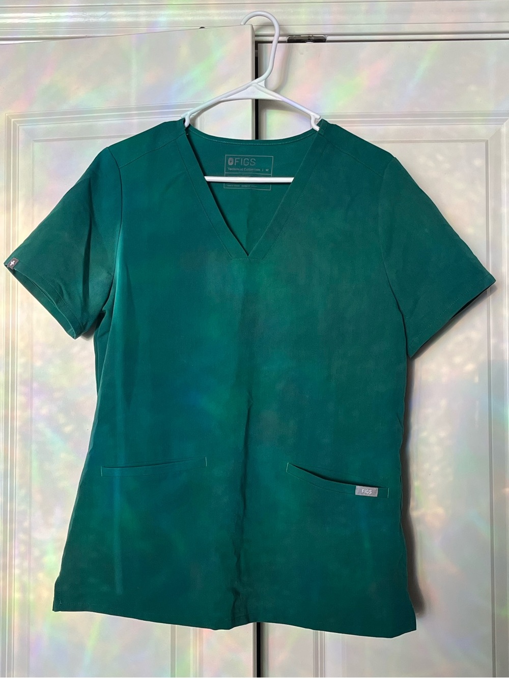 Figs green Womens top and joggers